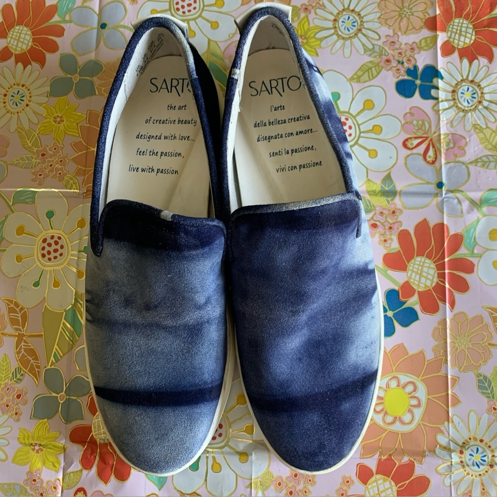 Blue Slip-On Sarto’s woman’s Shoes